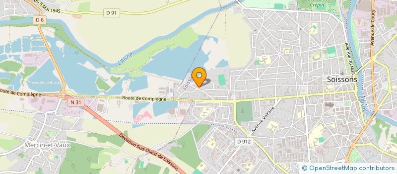 localisation de l'entreprise 980 934 954 à SOISSONS