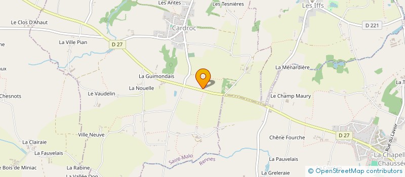 localisation de l'entreprise 980 958 862 à CARDROC