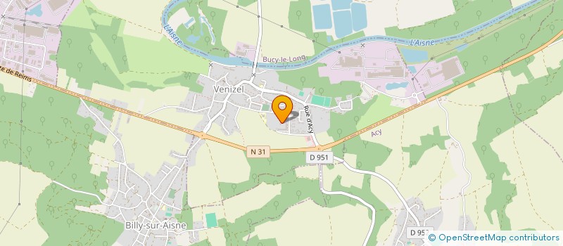 localisation de l'entreprise 980 965 065   CUFFIES