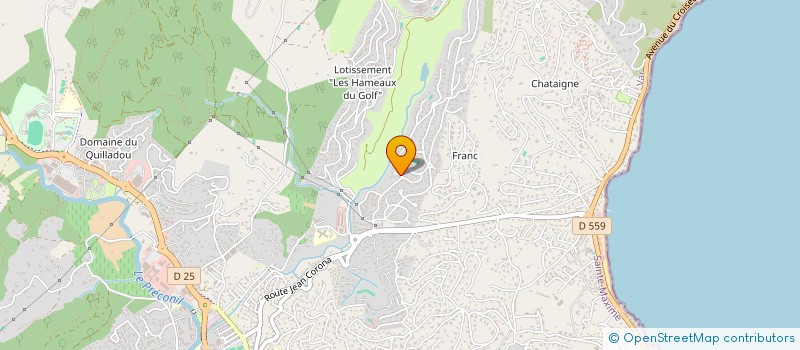 localisation de l'entreprise 980 992 192  à SAINTE-MAXIME