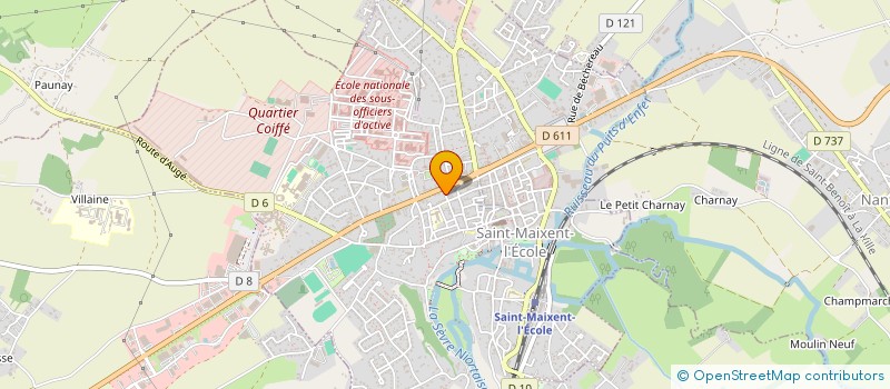 localisation de l'entreprise 981 005 630   SAINT-MAIXENT-L'ECOLE