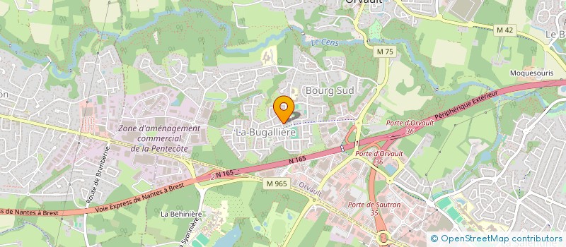 localisation de l'entreprise 981 016 728  à ORVAULT