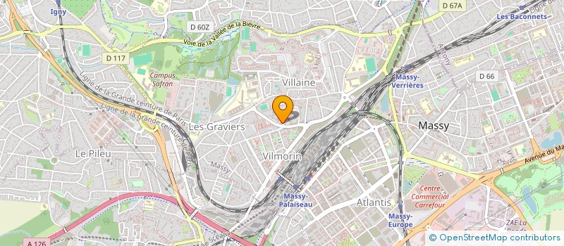 localisation de l'entreprise 981 025 398   MASSY