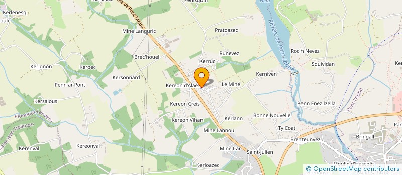 localisation de l'entreprise 981 036 684 à PLONEOUR-LANVERN