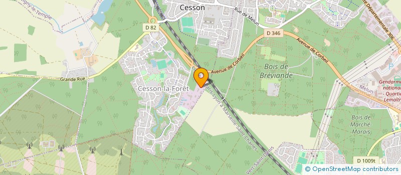 localisation de l'entreprise 981 064 678   CESSON