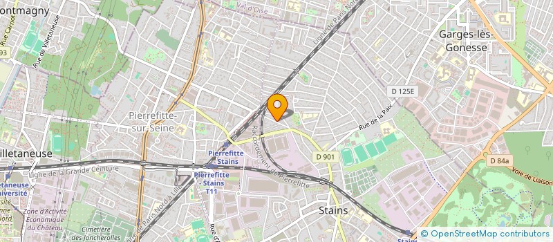 localisation de l'entreprise 981 083 736   STAINS
