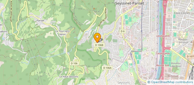 localisation de l'entreprise 981 087 315   BERNIN