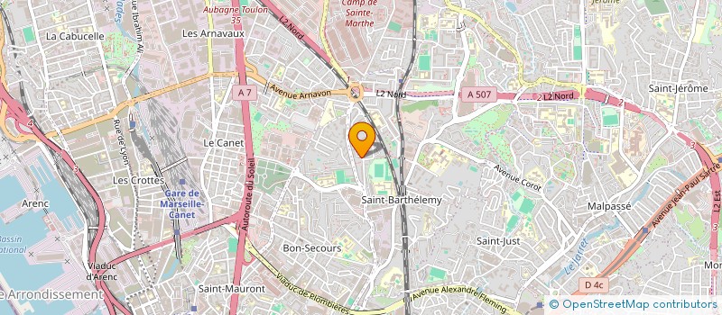 localisation de l'entreprise 981 090 731 à MARSEILLE 10EME