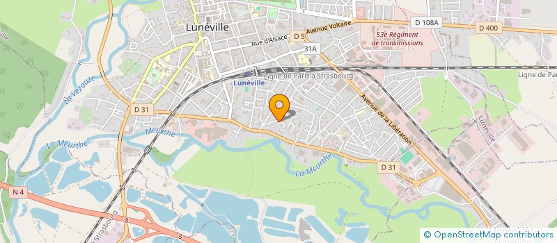 localisation de l'entreprise 981 098 445   LUNEVILLE