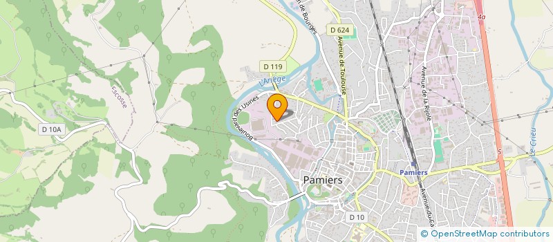 localisation de l'entreprise 981 125 743 à PAMIERS