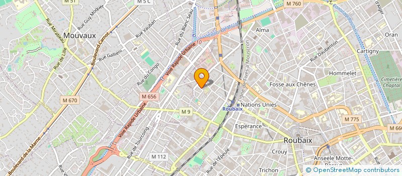 localisation de l'entreprise 981 149 321   ROUBAIX