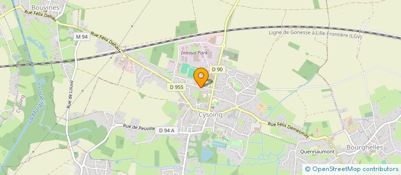 localisation de l'entreprise 981 187 057   CYSOING