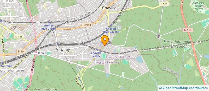 localisation de l'entreprise 981 219 108   MEUDON