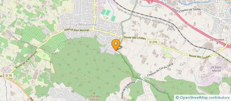 localisation de l'entreprise 981 236 490   LA CRAU