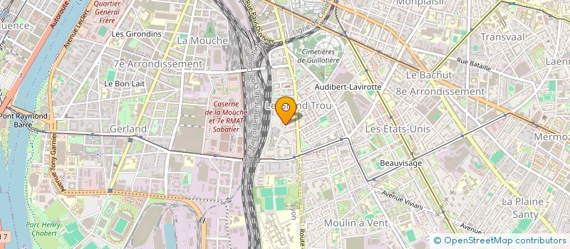 localisation de l'entreprise 981 245 558   LYON