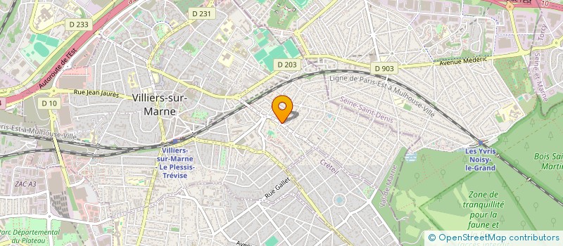 localisation de l'entreprise 981 264 807   LE PLESSIS-TREVISE