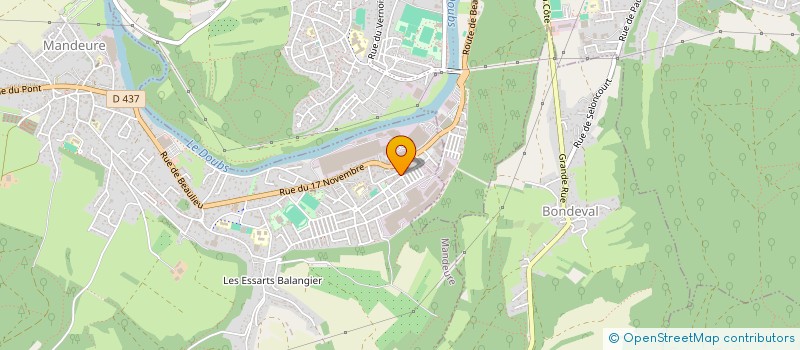 localisation de l'entreprise 981 268 113   MANDEURE