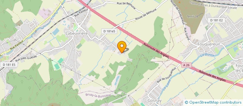 localisation de l'entreprise 981 297 468   LABEUVRIERE