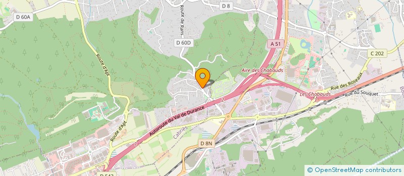 localisation de l'entreprise 981 326 440 à CABRIES