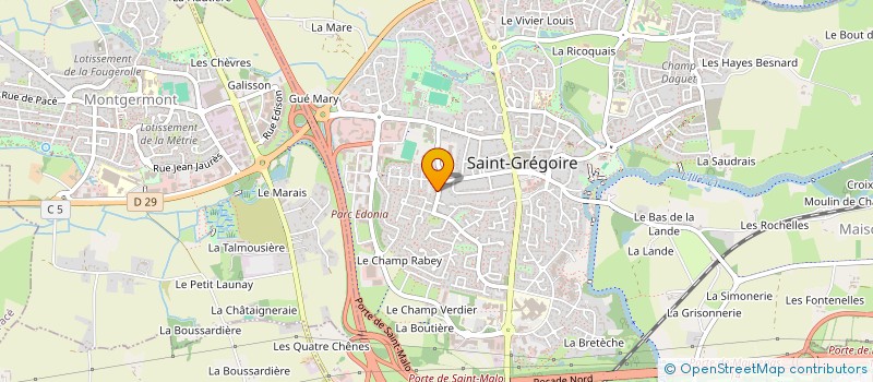 localisation de l'entreprise 981 384 878   SAINT-GREGOIRE