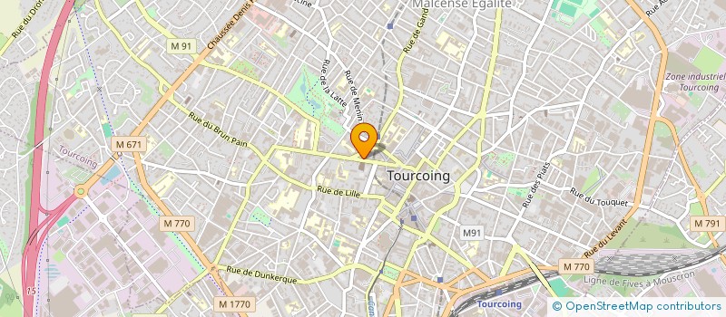 localisation de l'entreprise 981 386 980   TOURCOING