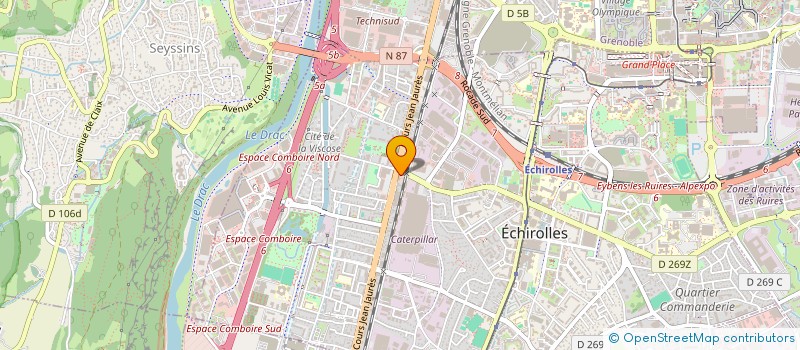 localisation de l'entreprise 981 389 943   ECHIROLLES