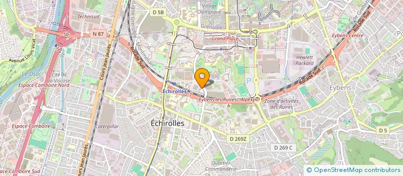 localisation de l'entreprise 981 392 038   ECHIROLLES