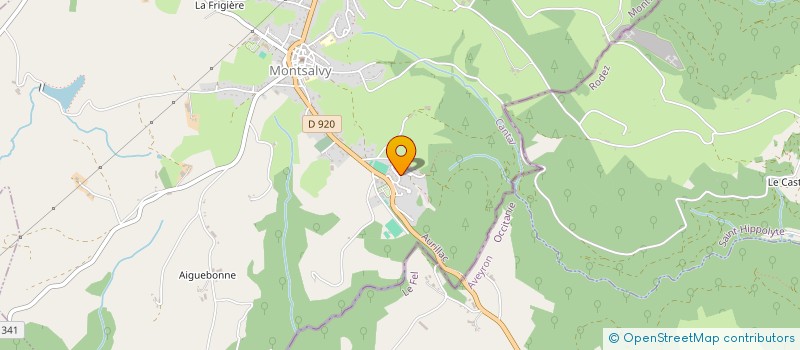 localisation de l'entreprise 981 407 653 à MONTSALVY