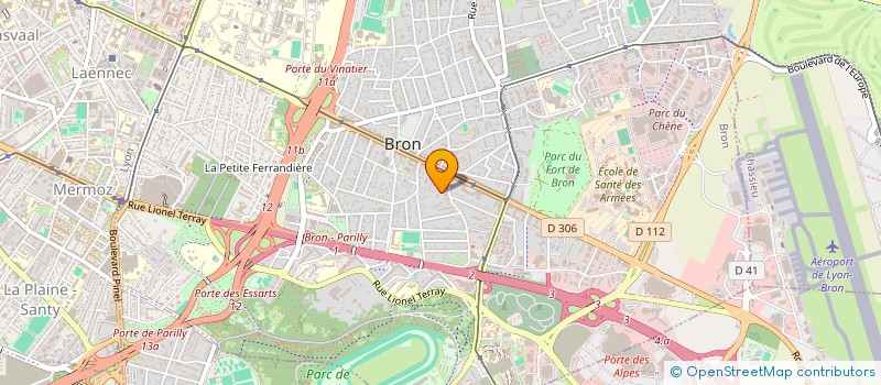 localisation de l'entreprise 981 426 208   BRON