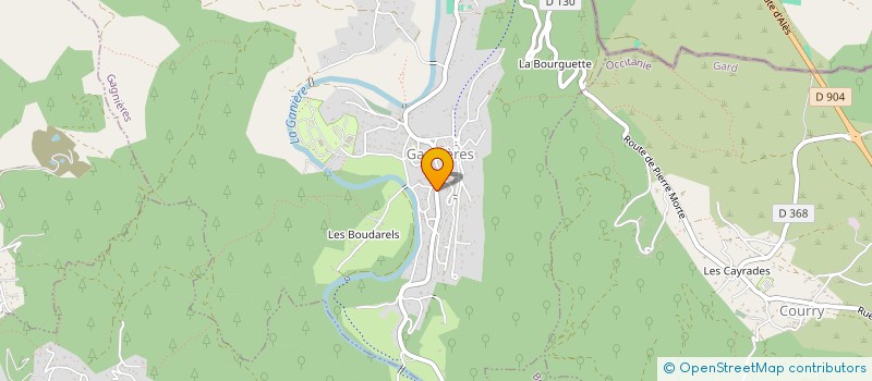 localisation de l'entreprise 981 441 538   GAGNIERES