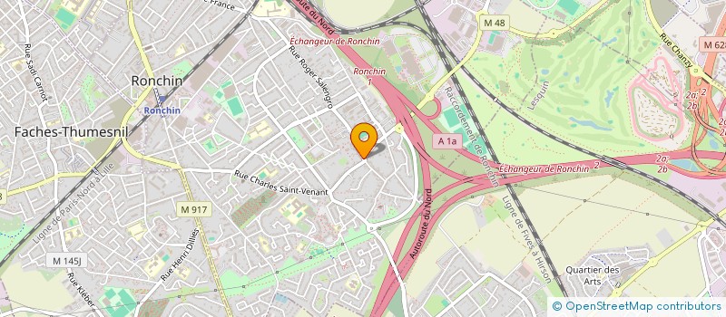 localisation de l'entreprise 981 464 183 à RONCHIN