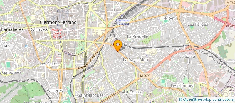 localisation de l'entreprise 981 469 323   CLERMONT-FERRAND