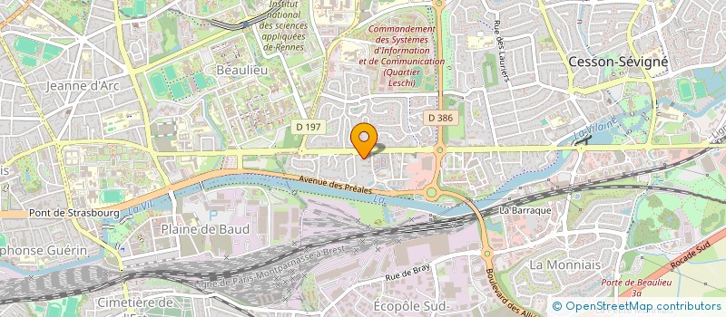 localisation de l'entreprise 981 502 552   CESSON-SEVIGNE