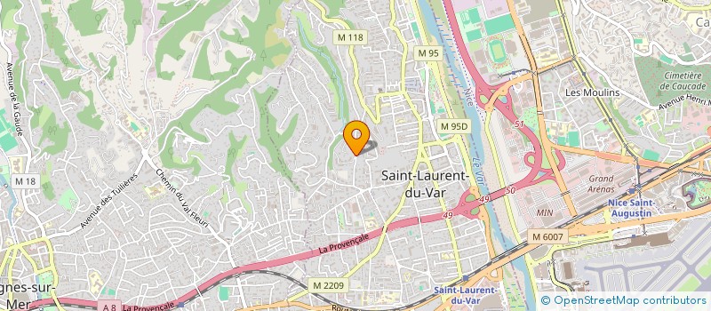 localisation de l'entreprise 981 513 013   SAINT-LAURENT-DU-VAR