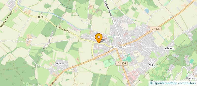 localisation de l'entreprise 981 517 253   DOUVAINE