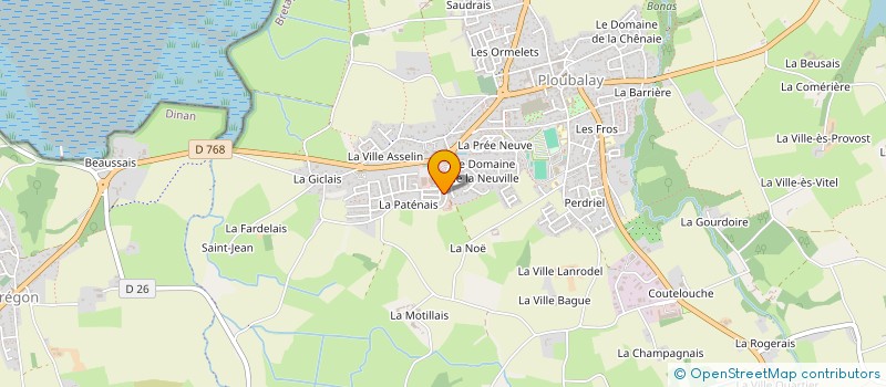 localisation de l'entreprise 981 530 603   BEAUSSAIS-SUR-MER