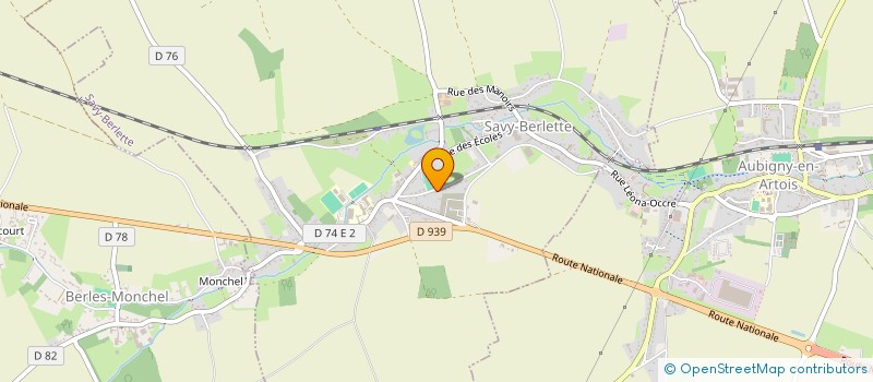 localisation de l'entreprise 981 536 469   SAVY-BERLETTE