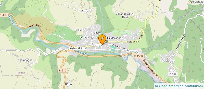 localisation de l'entreprise 981 577 257   FRANGY