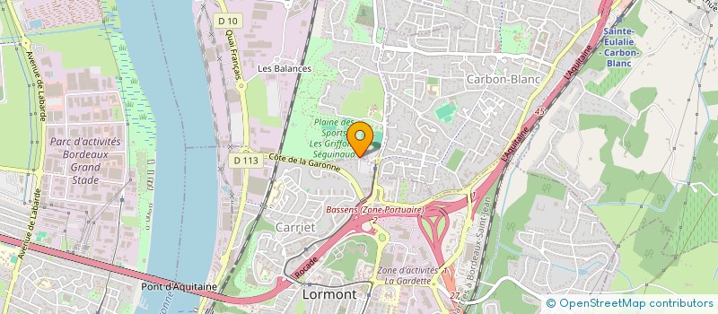 localisation de l'entreprise 981 599 657   BASSENS