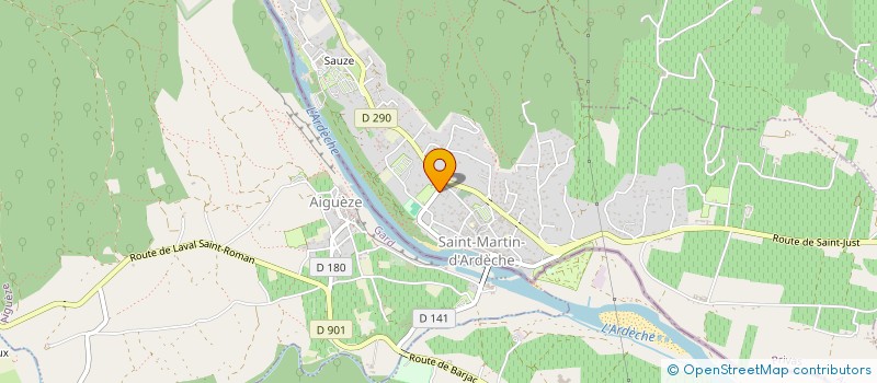 localisation de l'entreprise 981 607 328   SAINT-MARTIN-D'ARDECHE