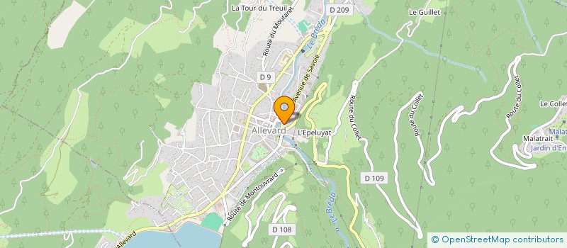 localisation de l'entreprise 981 626 286   CRETS EN BELLEDONNE