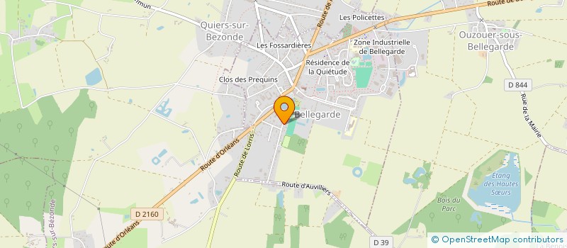 localisation de l'entreprise 981 631 674   BELLEGARDE