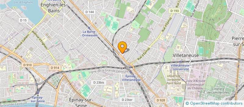 localisation de l'entreprise 981 642 879 à DEUIL-LA-BARRE