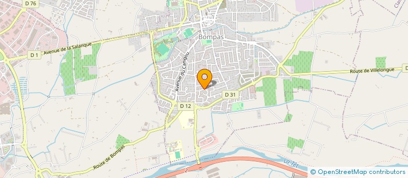 localisation de l'entreprise 981 643 687 à BOMPAS