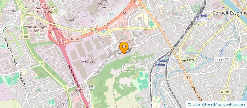localisation de l'entreprise 981 647 332 à CORBEIL-ESSONNES