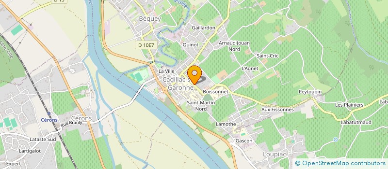 localisation de l'entreprise 981 653 611   CADILLAC-SUR-GARONNE