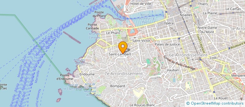 localisation de l'entreprise 981 657 661   MARSEILLE