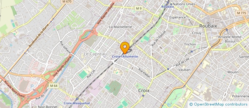 localisation de l'entreprise 981 679 202   CROIX