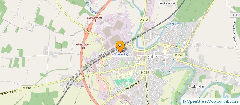 localisation de l'entreprise 981 680 671 à RUFFEC