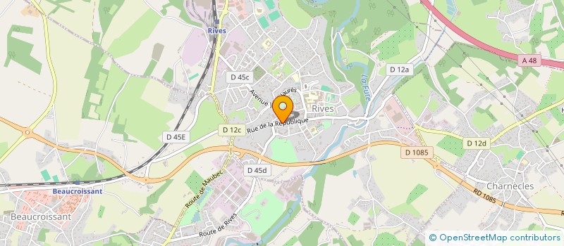 localisation de l'entreprise 981 685 712   RIVES